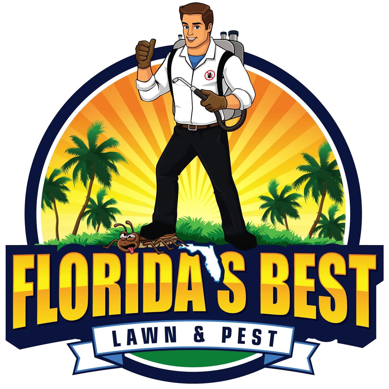 Florida's Best Lawn & Pest technician