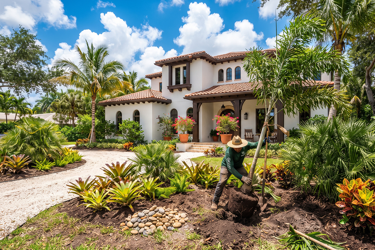 Shrub trimming